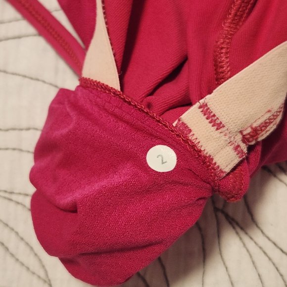 [2] Pink Lululemon Dancing Warrior Tank - Picture 9 of 12